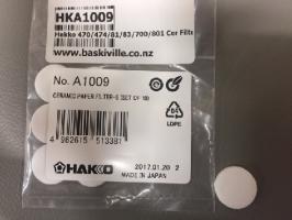 Hakko 802/808/809 Ceramic Paper Filter, Pkt of 10