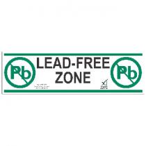 Desco Tape Aisle Marking Lead-FreeZone 3 In x 52Ft