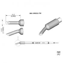 JBC Soldering Tip Cartridge Mini Spoon 2.3mm