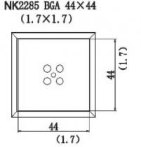 Quick NK2285 HotAir Nozzle BGA 44 x 44 (1.7 x 1.7)