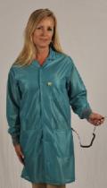 Traditional OFX-100, Teal Knee-Length Coat w/Cuffs, 2XL