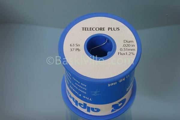Telecore Plus Solder Wire 1.27mm (63/37) Tin/Lead 1Kg