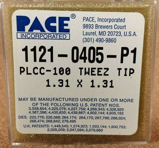 Pace PLCC-100 Removal Tips For TT65 Tweezers