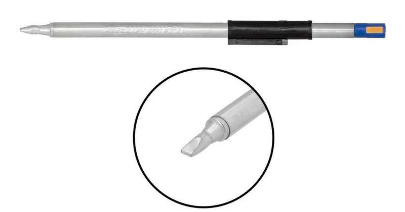 TD200 Solder Tip 3/32" 30ø Chisel (2.38mm) - 1130-0013-P1