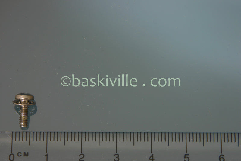 SCREWS, W/LCKWSHR 4-40 X 5/16
