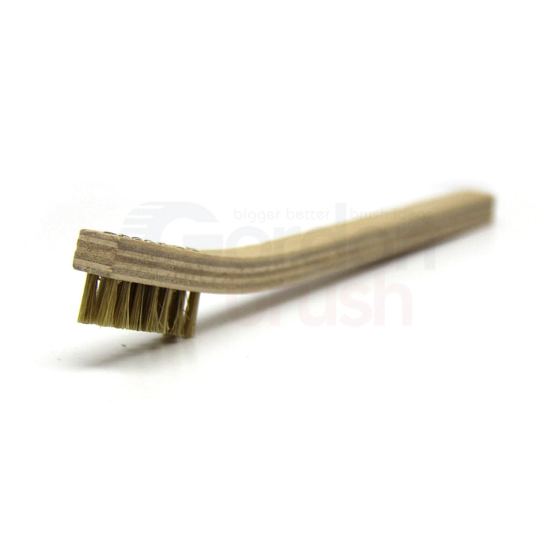 Anti-Static, HOG BRISTLE, Toothbrush -Style Brush, 2 x 8 Row