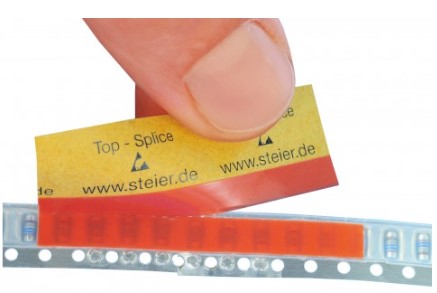 Tape Steier TOP-Splice, ESD safe, orange 4,3 x 40 mm