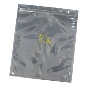 SCS Bags Zip 1000 Series (6" x 10") Metal In 152mm x254mm Pkt 100