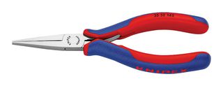 Knipex Pliers, Half Round, Flat Nose, Smooth 146.1mm