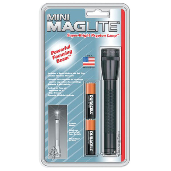 Mini Maglite 2 AA Torch Clam Pack M2A016