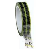 Desco Tape,Wescorp,Clear Esd,Yellow Stp,2in x 72Yds