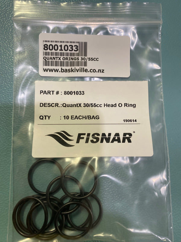 Fisnar Quantx O Rings 30/55cc, Pack of 10