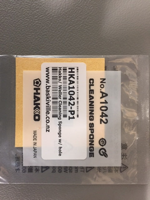Hakko Cleaning Sponge w/ hole