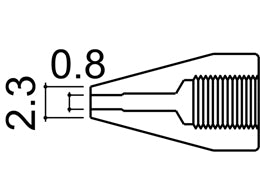 Hakko Desolder Nozzle 0.8mm