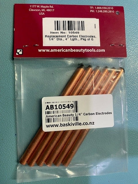 American Beauty 3/32"" Carbon Electrodes for Resista
