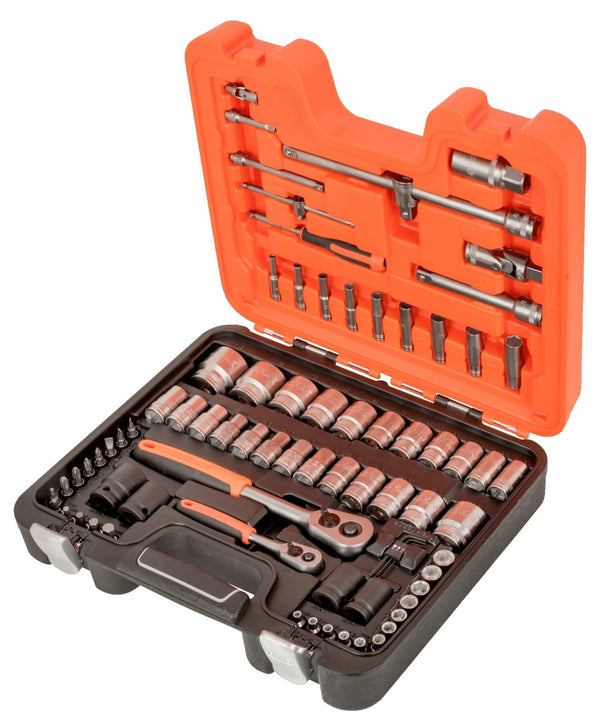 Bahco 1/4Dr & 1/2Dr Socket Set 77pcs