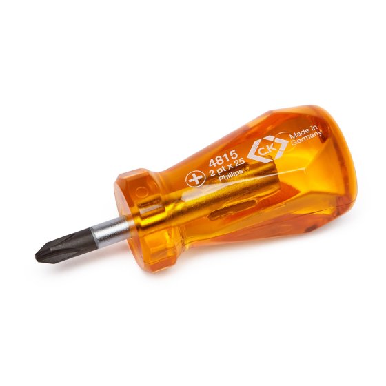 CK Phillips PH1 x 25mm Stubby Screwdriver