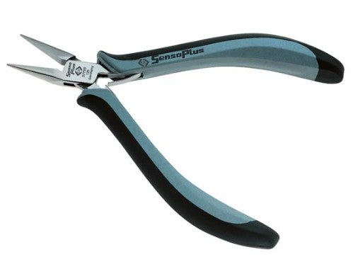 CK Plier Long Snipe Nose, Serrated, Esd, 120mm