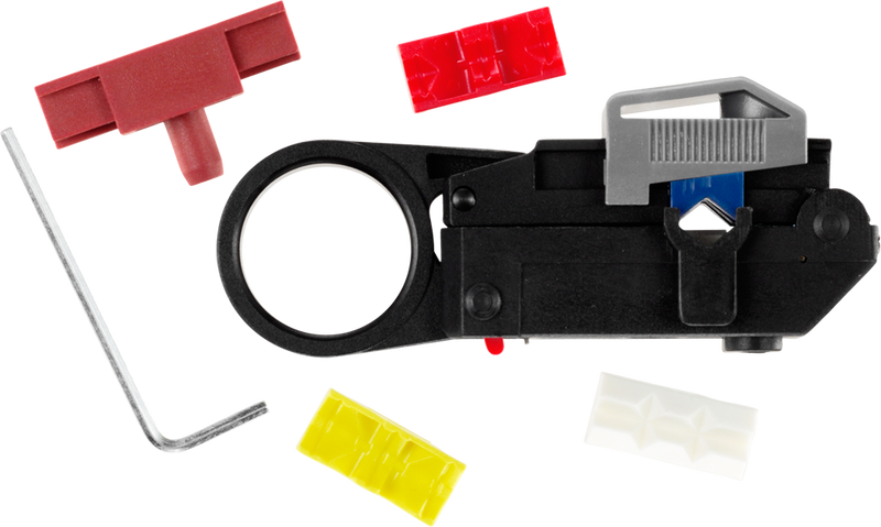 Pressmaster Corex2 KIT 3-Step Coaxial Wire Stripper (4320-0017), 6.0/6.0 mm strip, CX305