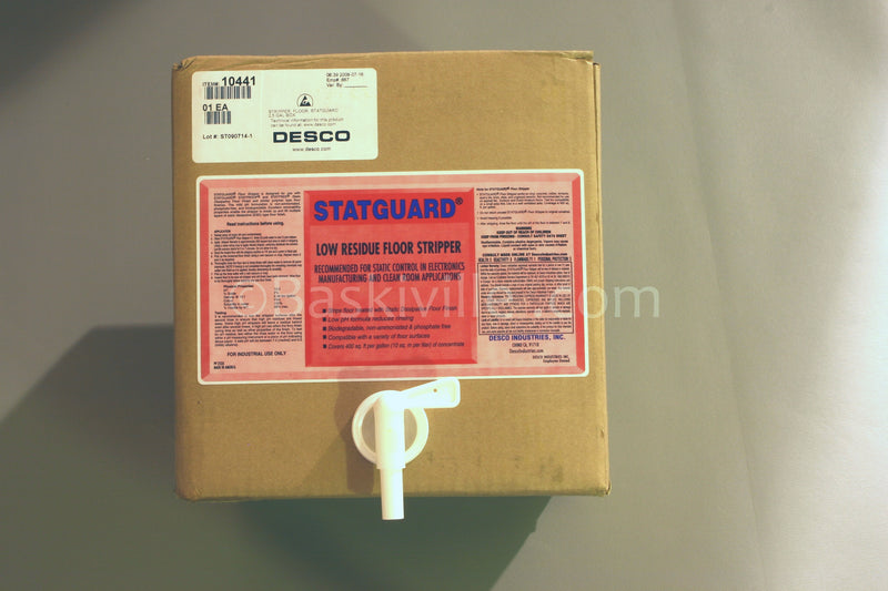 Desco Statguard© Floor Stripper, 10L (2.5Gal) Box