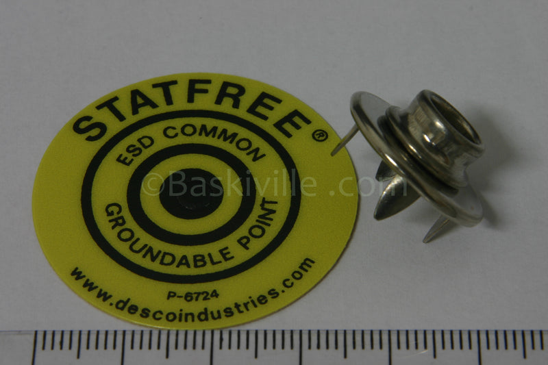 Desco SnapStud10mm Push,Clin (Less Com)
