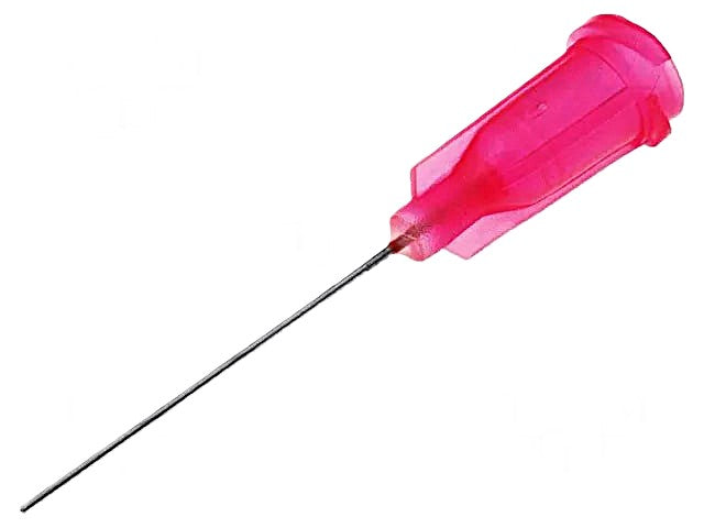 Fisnar 25g Red 1" LL Tip Epoxy (25)