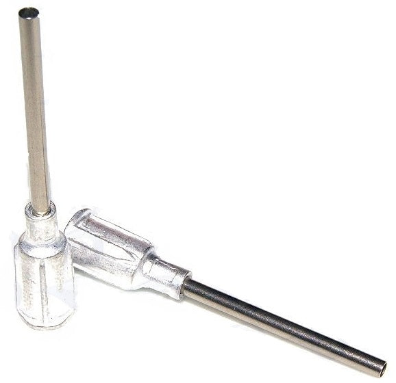 Fisnar 14g Alum/Metal Tip 560085M-1, Pack of 25