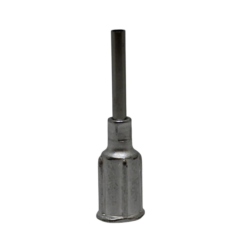 Fisnar Dispensing Tip, Blunt-End, 14G, 12.7mm, Luer Lock, ALUMINIUM, Pack of 50