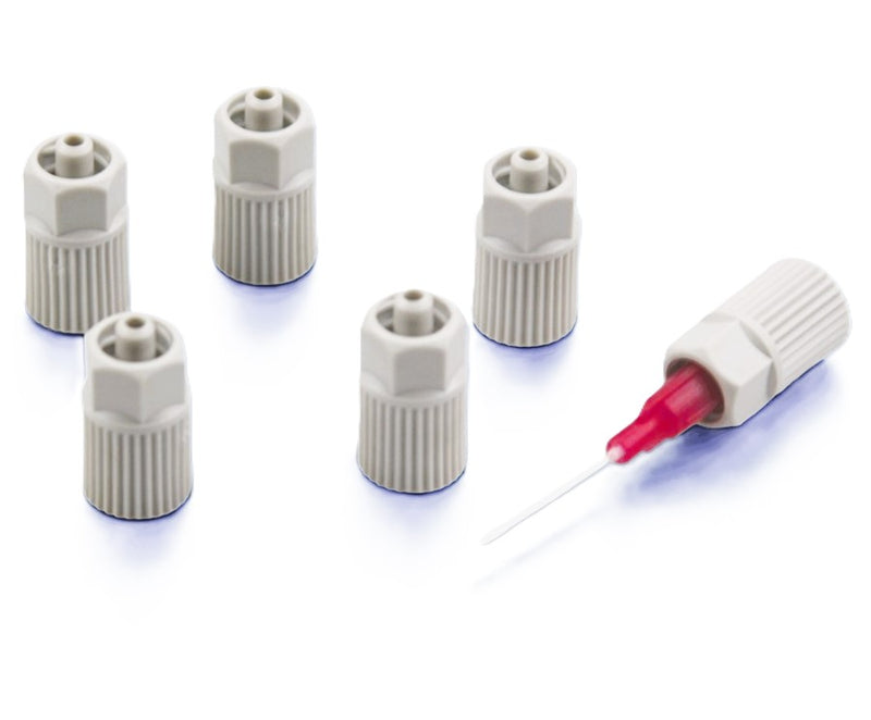 Fisnar Luer Lock Adaptor Grey 6 & 8mm P10