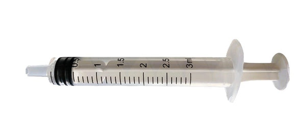 Fisnar 3cc Syringes Grad, Pack of 10