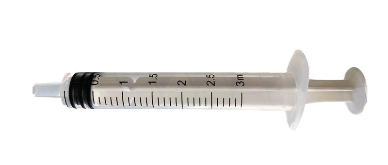 Fisnar 3cc Syringes Grad, Pack of 10