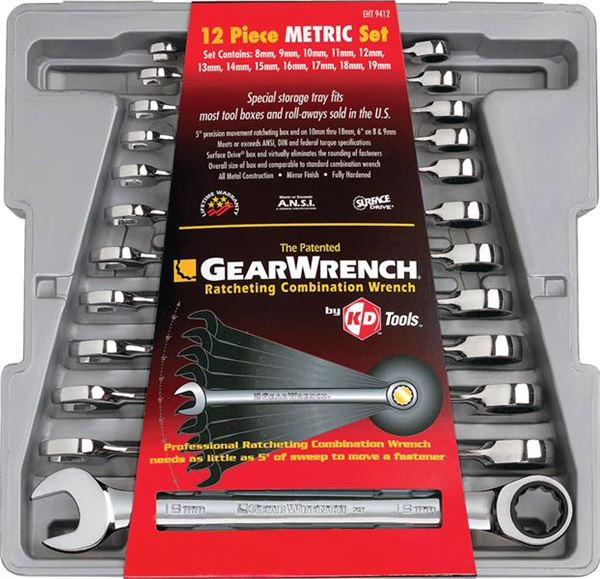 Gearwrench 12pc Set 8-19mm