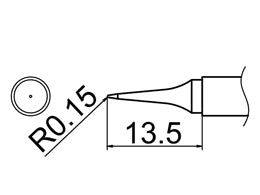 Hakko T12 Series Solder Tip, Shape ILS