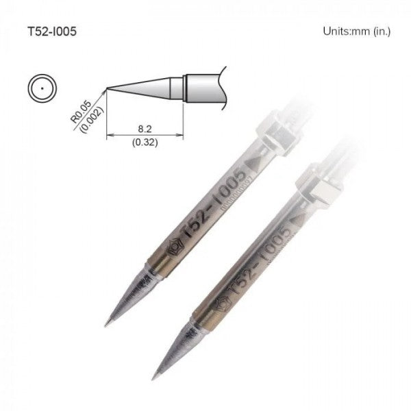 Hakko T52-I005 Hot Tweezer Tip for FX9706 Tweezers