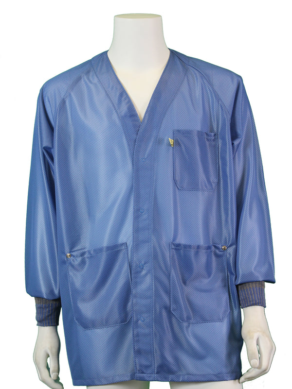 Hallmark, OFX-100, Blue Hip-length Jacket w/ Cuffs, Large