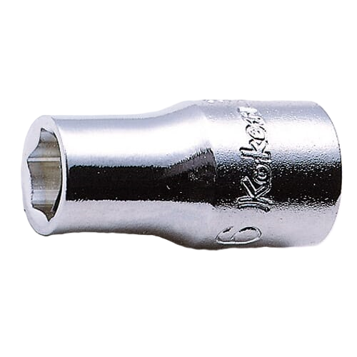 Koken 1/4Dr 9.0mm Socket 6pt