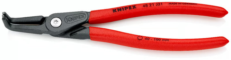 KNIPEX INT BENT CIRCLIP PLIER 40-100MM