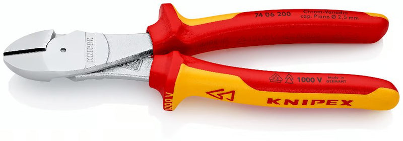 Knipex High-Leverage Diagonal Cutter VDE 200mm