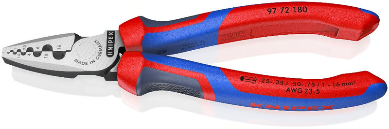 KNIPEX CRIMP PLIER for wire ferrules
