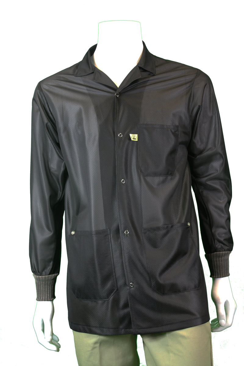 Traditional OFX-100, Black Hip-length Jacket w/Cuffs, XL