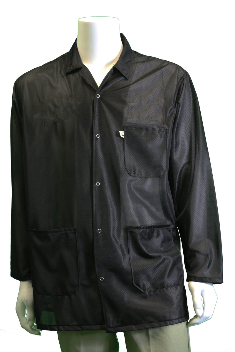 Traditional OFX-100, Black Hip-length Jacket, Large