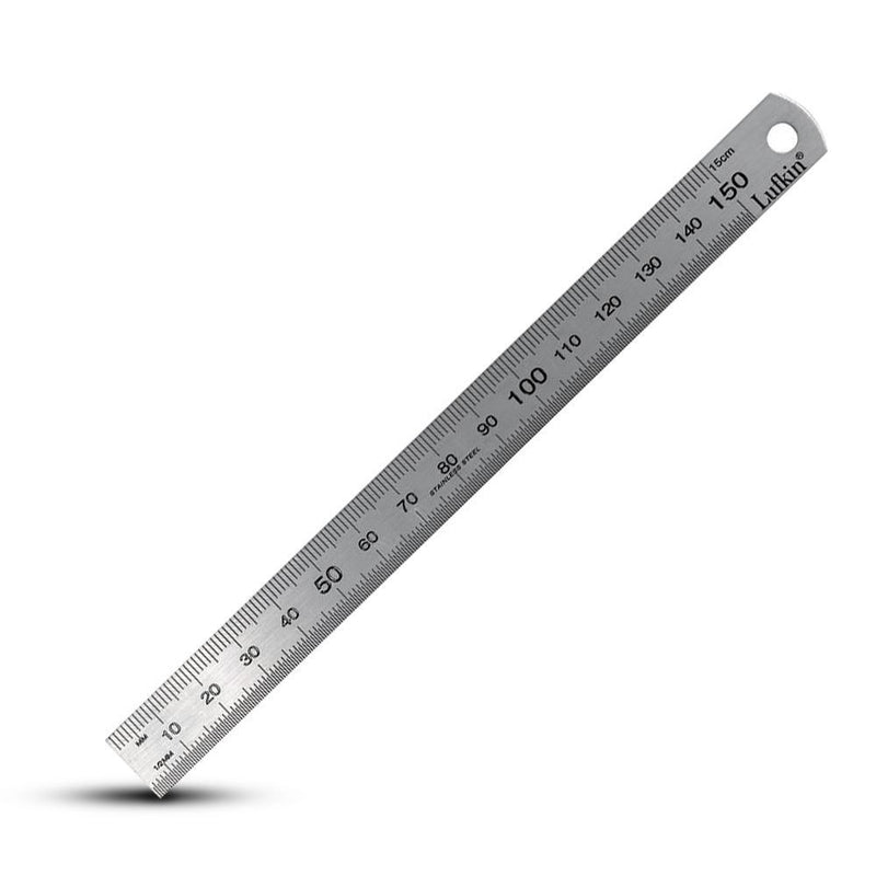 Lufkin 150mm Stainless Steel Ruler M/E