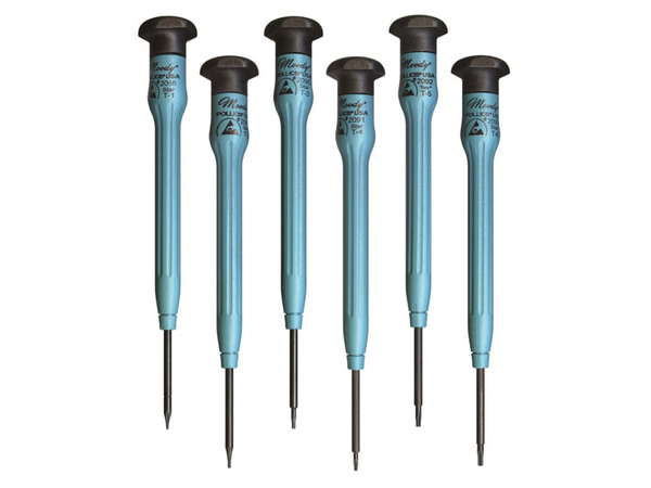 Moody 7pc Torx Driver Set T1 - T6