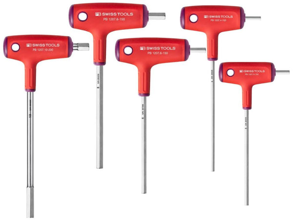 PB SWISS 5 PIECE T HANDLE SET