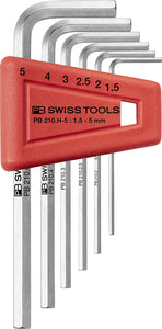 PB SWISS HEX SET 1.5MM TO 5MM