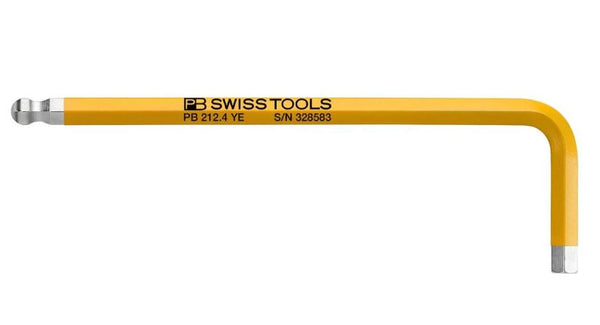 PB SWISS 4MM HEX KEY YE