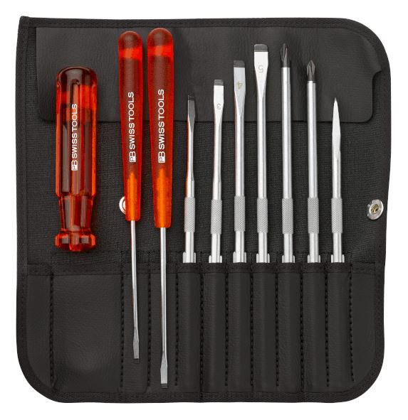 PB SWISS SCREWDRIVER SET WITH BITS