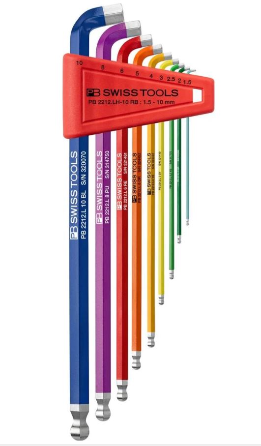 PB SWISS LONG HEX SET 100DEG RB