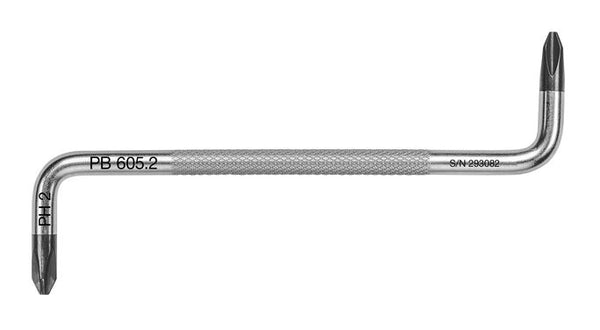 PB SWISS DOUBLE END OFFSET SCREWDRIVER PH #2