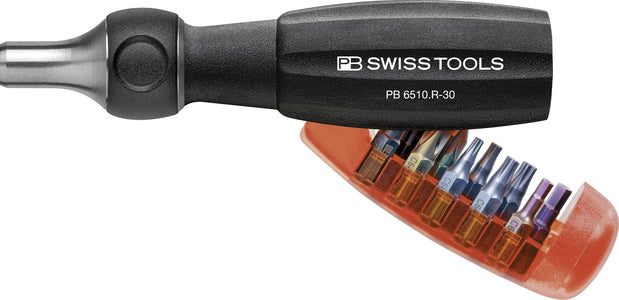PB SWISS INSIDER RATCHET 1/4 HEX BITS